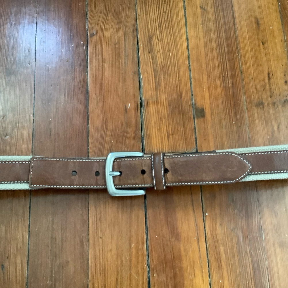 Nordstrom Tan and Brown Men's Belt